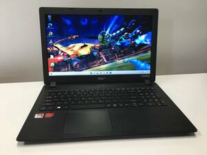 A19721)大容量 acer Aspire 3 A315-21 搭載AMD A9-9420e 1.80GHz/8GB/1TB/無線/bluetooth/カメラ/Office/Win11 Home 64Bit 訳アリ