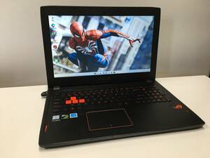 ASUS GL502VM-BI7N10 搭載Intel Core i7-7700HQ 2.80GHz/16GB/SSD 128GB+1TB HDD/GTX 1060/無線/bluetooth/カメラ/Office/Win11 Home 64Bit