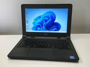 A19758)高速 Dell Latitude 3160 ノート搭載Intel Pentium N3710 1.60GHz/4GB/SSD 120GB/無線/bluetooth/カメラ/Office/Win11 Pro 64Bit