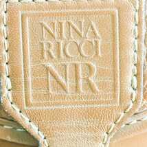 ニナリッチ Nina Ricci ショルダーバッグ ショルダーポーチ ミニバッグ レザーバッグ ブラウン系 斜め掛け_画像6