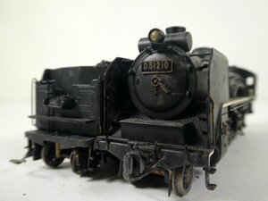 7-33＊【不動】HOゲージ D51 蒸気機関車 箱無し 鉄道模型(occc)