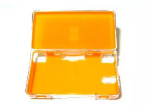  Nintendo NDSLite silicon x plastic case cover new goods orange h