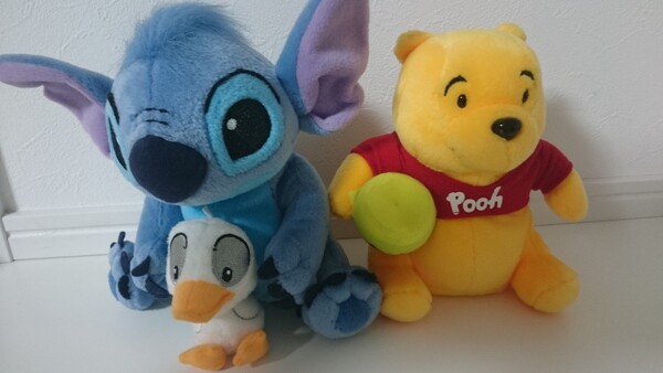 ディズニー ステッチ&プーさん