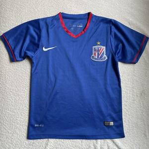 【美品 】ナイキ ドライフィット NIKE DRI-FIT サイズ26 半袖Tシャツ レプリカユニフォーム sfc greenland 上海申花足球倶楽部