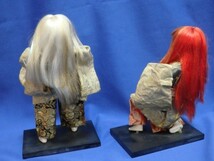 伝統工芸 日本人形 連獅子 歌舞伎 五月人形 節句 置物 ひえつき人形 和風 インテリア_画像5