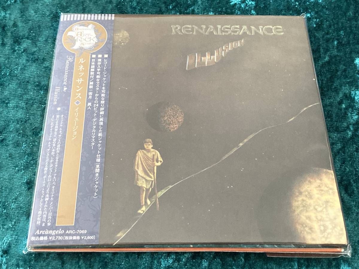 ◆ルネッサンス◆紙ジャケット◆イリュージョン◆日本盤◆帯付◆CD◆デフジャケ付◆リマスター◆ボーナストラック◆RENAISSANCE◆ILLUSION