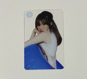Red VelvetwentiSummer Magic limitation record clear card transparent trading card Wendy Photocard