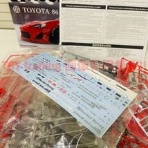 アオシマ トヨタ FT86 グレッディ ロケットバーニー エンケイ仕様1/24 TOYOTA 86 GReddy×ROCKET BUNNY enkei ver. プラモデル_画像3