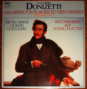 c*tab 試聴 Spada & Cozzolino :Donizetti 4手のピアノ作品 vol.2&3