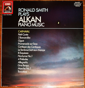 c*tab 試聴可 Ronald Smith: Alkan Piano Music LP