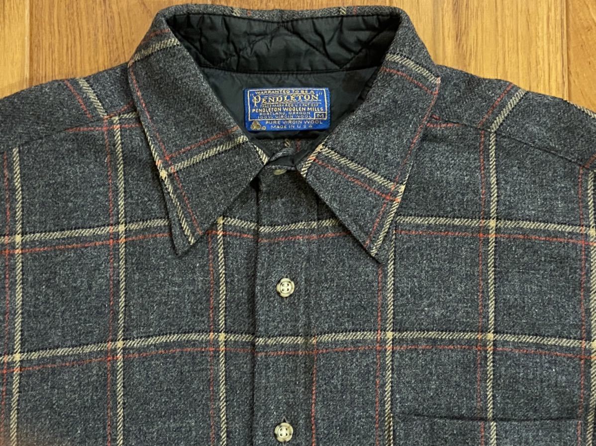 絶滅服ミントコンデション 30s J C PENNEY チンスト付フランネルシャツ