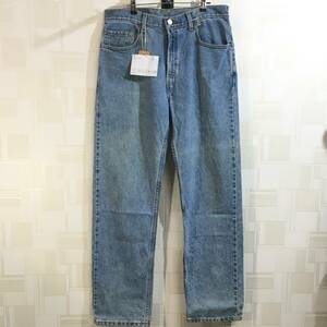 HB177【2003】LEVI'S 505 青 レギュラーフィット デニム パンツ W34 L32 刻印686 古着 ’00 リーバイス ジーンズ ブルー【130102000022】