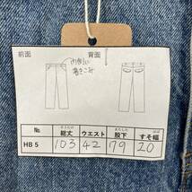 HB5【2003】LEVI'S 505 レギュラーフィットデニムパンツ W34 L30 刻印501 古着 リーバイス ジーンズ【130102000022】_画像2