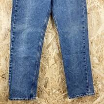 HB5【2003】LEVI'S 505 レギュラーフィットデニムパンツ W34 L30 刻印501 古着 リーバイス ジーンズ【130102000022】_画像4