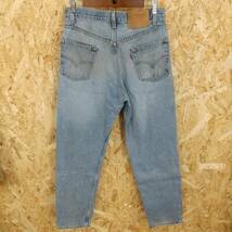 HB292【2003】Levi’ｓ 550 Ｗ31 Ｌ32 トップボタン裏125 メキシコ製 ジーンズ デニム 古着 ジッパーフライ【130102000022】_画像7