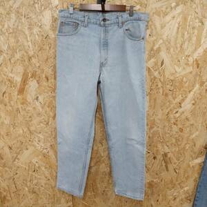 HB515【2003】LEVI'S 550 インディゴ W36 L30 刻印546 アメリカ製 古着 リーバイス ジーンズ ブラック【130102000022】