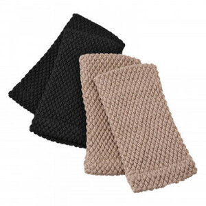  pair neck .... warmer ( black & beige )