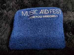 未使用　ルナシー MUSIC AID FEST ～FOR POST PANDEMIC～ リストバンド 青 LUNA SEA