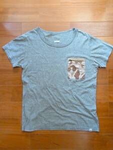 visvim ビズビム ポケットTシャツ カモ USAジップ アメリカ POCKET TEE CAMO 日本製 MADE IN JAPAN サイズ２ジップポケット