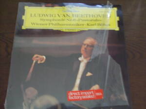 LUDWING VAN BEETHOVEN/Symphonie Nr.6 Pastorale Wiener Philaharmoniker・Karl Bohm 2530 142