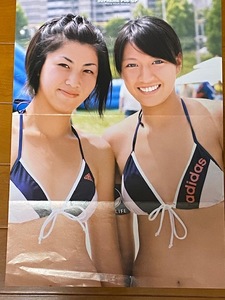 ◆即決◆　浅尾美和×西堀健実　　両面ポスター