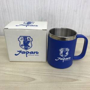 【K3201】 中古 JFA Japan national team マグカップ オフィシャルグッズ 箱付き ミズノ株式会社 長期保管 自宅保管