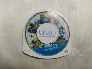 中古品/欠品有り PSPソフト 初音ミク -Project DIVA- 2nd 箱説欠品