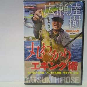 ◆◆新品DVD丸わかりエギング術 広瀬達樹 秋イカ真っ盛り編 スレイカ克服編 早春でかイカ編◆◆春アオリイカ デイゲーム☆秋アオリイカ磯場