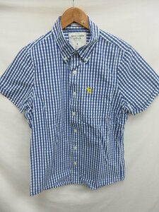 アバクロンビー＆フィッチAbercrombie & Fitsh 半袖 チェックシャツ サイズS