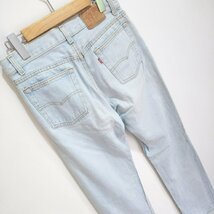 (^w^)b リーバイス 80s 90s 701 ヴィンテージ ジーパン ジーンズ デニム パンツ ブルー Levi's アメリカ製 ストレート ボタンフライ W30_画像7