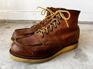 (^w^)b RED WING 90s USA製 875 サイド羽タグ US9E ヴィンテージ アイリッシュセッター モックトゥ ハンティング ブーツ オロイジナル