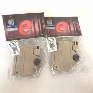 □サバゲー284/ELEMENT　QD懐中電灯マウント(2個)　EX327-DE　/レプリカ・引退品・現状品・ジャンク　Π□