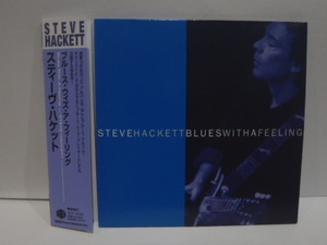 紙ジャケット CD　スティーヴ・ハケット　ブルース・ウィズ・ア・フィーリング　STEVE HACKETT　Blues With A Feeling