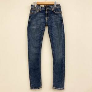 新品未使用品 Nudie Jeans SKINNY LIN ストレッチ スキニージーンズ W27 ヌーディージーンズ スキニーリン スリム テーパード 2030090