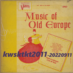 6957★Played on Instruments of The Old World　Music of Old Europe