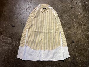 COMME des GARCONS HOMME PLUS 00AW ドッキング シャツ コムデギャルソンオムプリュス 2000AW AD2000ドッキングロック PB-04023M