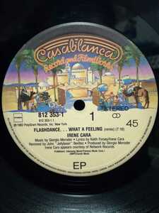 IRENE CARA / FLASHDANCE … WHAT A FEELING【12inch】1983' US盤