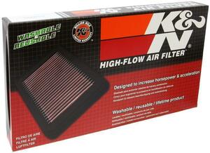 K&N original exchange air filter Renault Kangoo 1.4L GF-KCK7J 1997-2005 year conform table have out box less . sticker attaching 