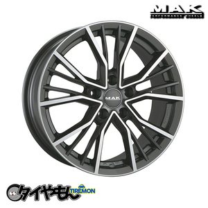 MAK ユニオン 19インチ 5H112 9J +33 1本 GM AUDI Q7(4M) アルミホイール