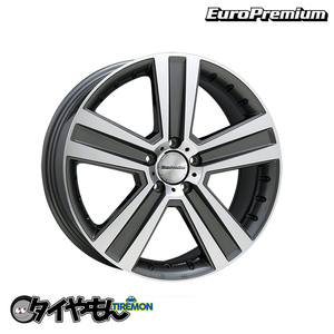 軽量 EuroPremium ヴェルナー 19インチ 5H112 8.5J +38 2本セット GP メルセデスベンツ C63/C63S(W205)　フロント E63 アルミホイール