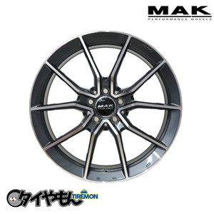 MAK アルジェント FF 19インチ 5H112 9J +52 4本セット GM メルセデスベンツ CLA 45AMG(C118/X118) アルミホイール