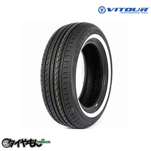 ヴィツァー ギャラクシーR1 WSW 205/70R15 96H 15インチ 2本セット ホワイトリボン GALAXY R1 WSW VITOUR サマータイヤ