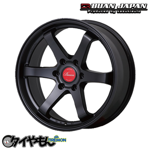 舞杏 KBレーシング マットブラック 225/45R18 輸入 200系 ハイエース キャラバン NV350 18インチ タイヤホイールSET