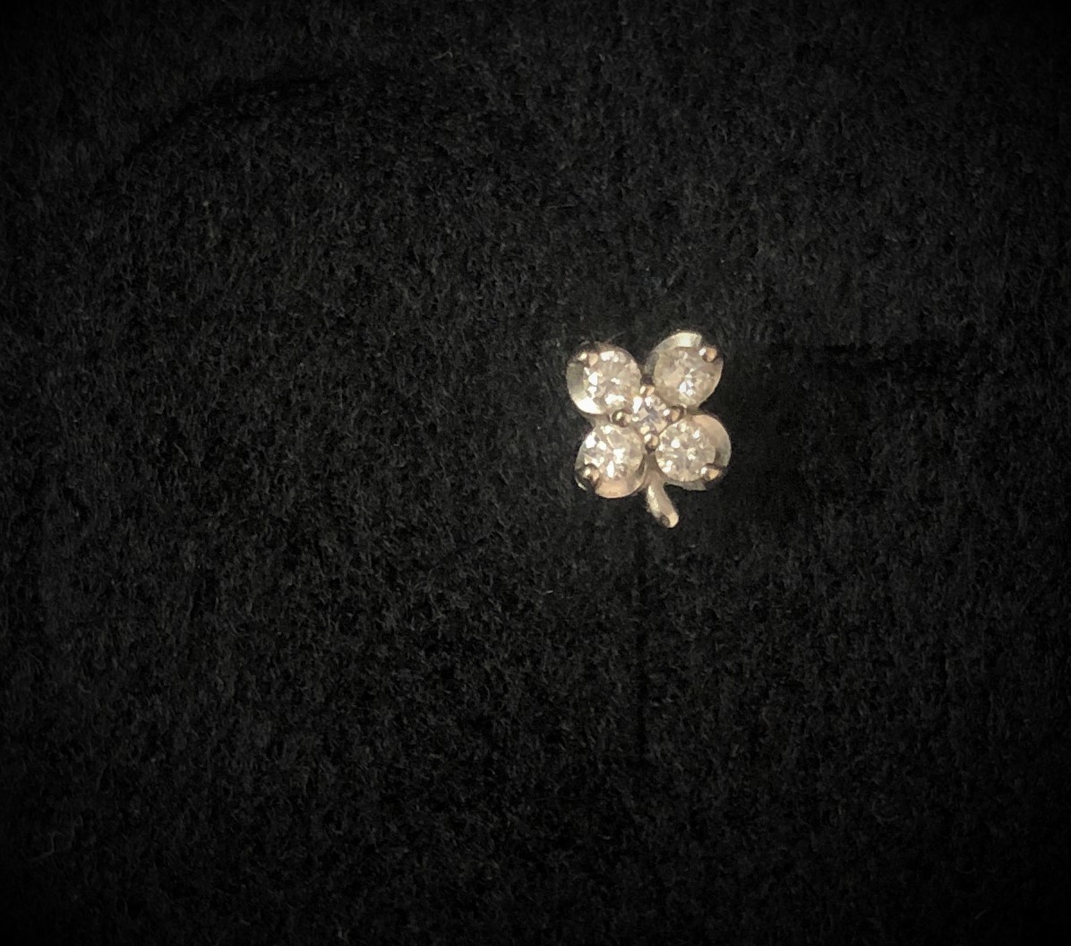 PV Ponte Vecchio ポンテヴェキオ ピアス 18K 005刻印 片方 片耳 PV Ponte Vecchio ポンテヴェキオ ピアス 18K 005刻印 片方 片耳
