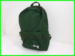 ◆SD-325◆YAKPAK ヤックパック バックパック リュックサック 　グリーン　緑　中古★