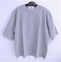 ●新品●BENCH ポケット付ヘビーウエイトビックTee Hグレー BCH8-0002 _画像1