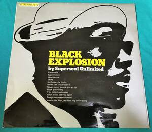 LP●Supersoul Unlimited / Black Explosion UKオリジナル盤 BULM 005 70’Sレア・ファンク S. Wonder「Superstition」カバー