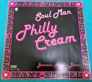 12”●Philly Cream / Soul Man GER盤 BZC 4417 カラー盤 フィリー・ソウル 　　「Soul Man」カバー