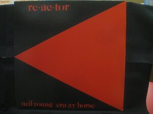 ニール・ヤング / Neil Young / Crazy Horse / Reactor ◆LP6089NO BRPP◆LP