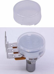 ダストカバー Dust Cover - Plastic covering for 16mm Potentiometers, Clear [送料170円から 同梱可]